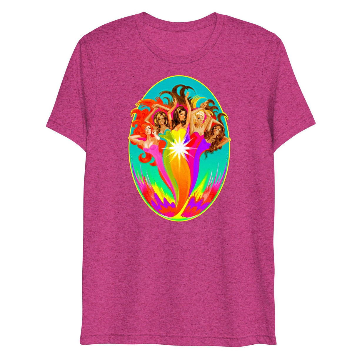 Mer-Girls Aloud (Triblend)-Triblend T-Shirt-Swish Embassy
