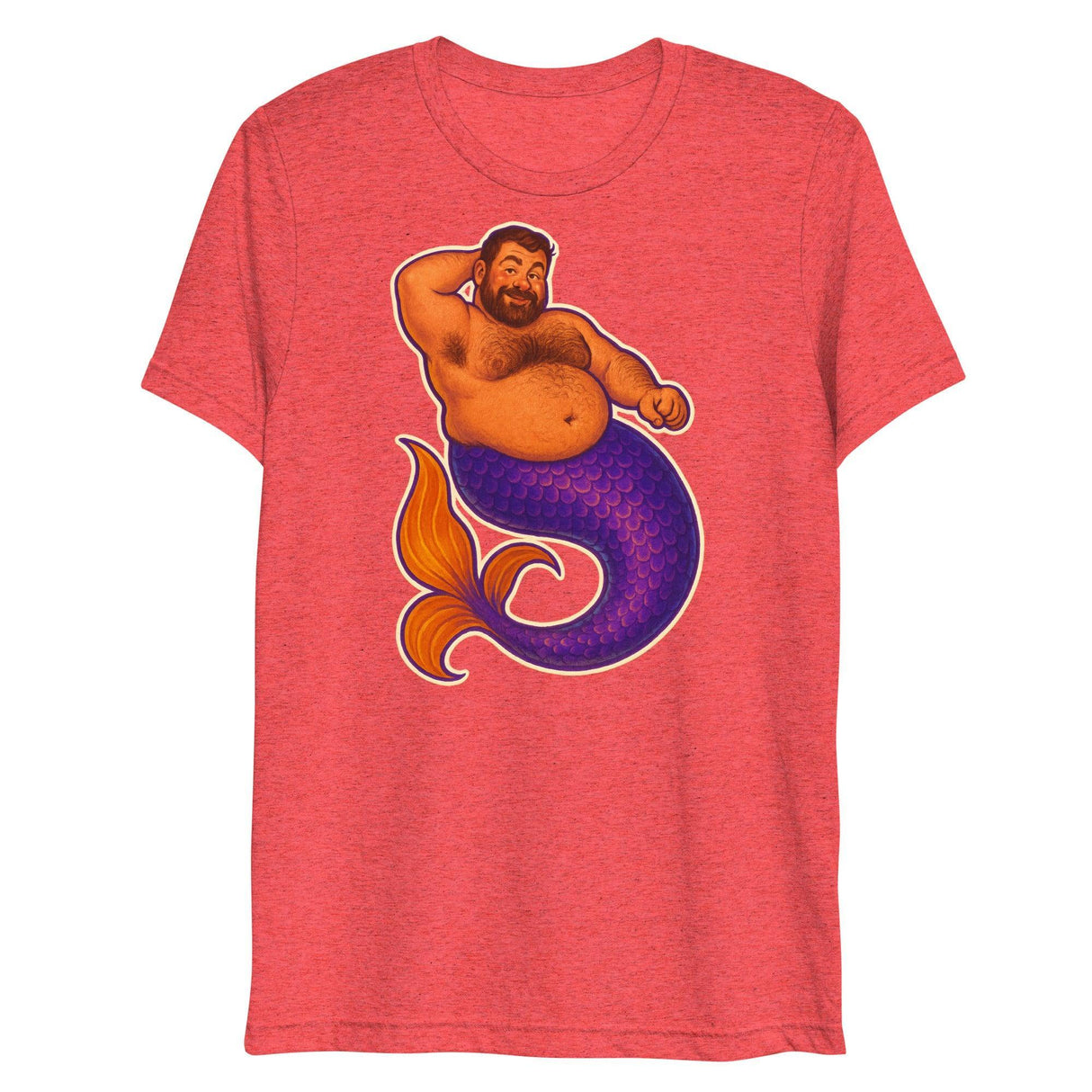 Mer-Grrr (Triblend)-Triblend T-Shirt-Swish Embassy