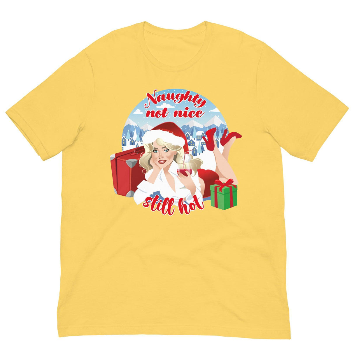 Naughty Not Nice-Christmas T-Shirts-Swish Embassy