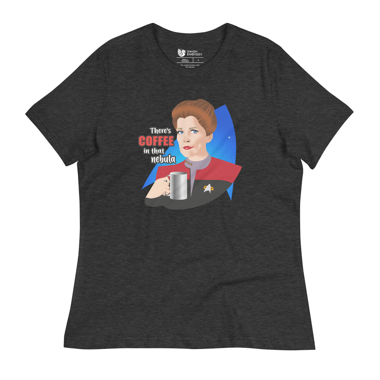 Nebula (Women's Relaxed T-Shirt)-Women's T-Shirts-Swish Embassy