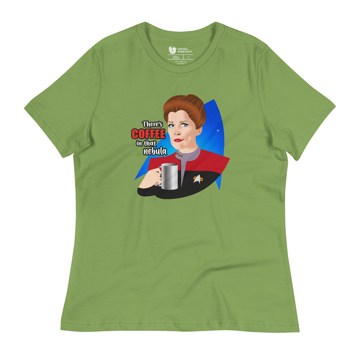 Nebula (Women's Relaxed T-Shirt)-Women's T-Shirts-Swish Embassy