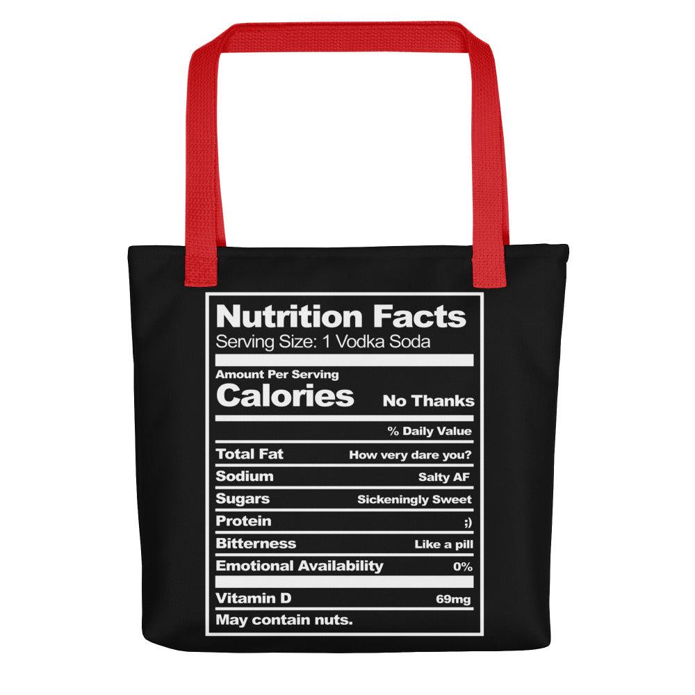 Nutritional Facts (Tote bag)-Bags-Swish Embassy