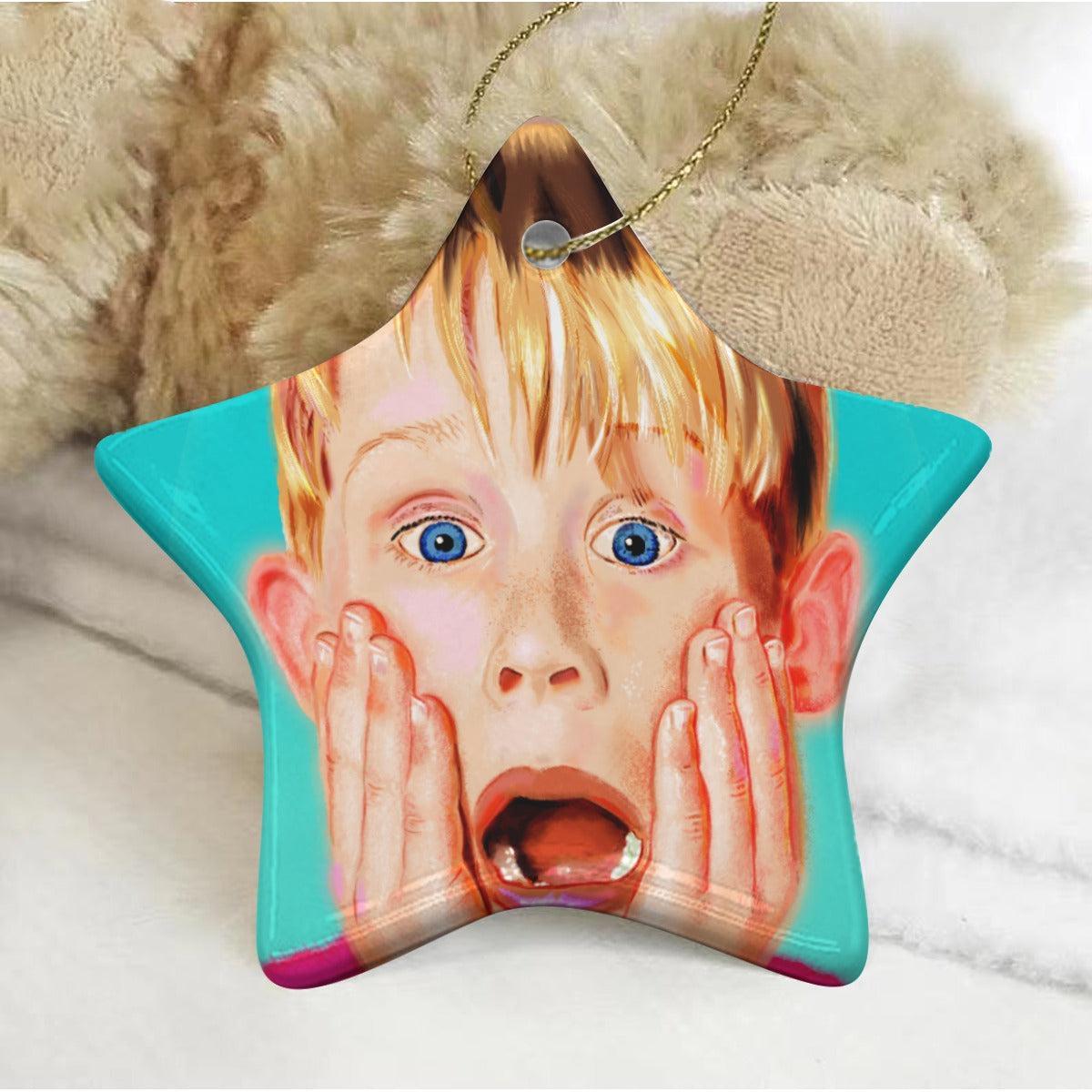 OMG (Ceramic Holiday Keepsake)-Ceramic Holiday Keepsake-Swish Embassy