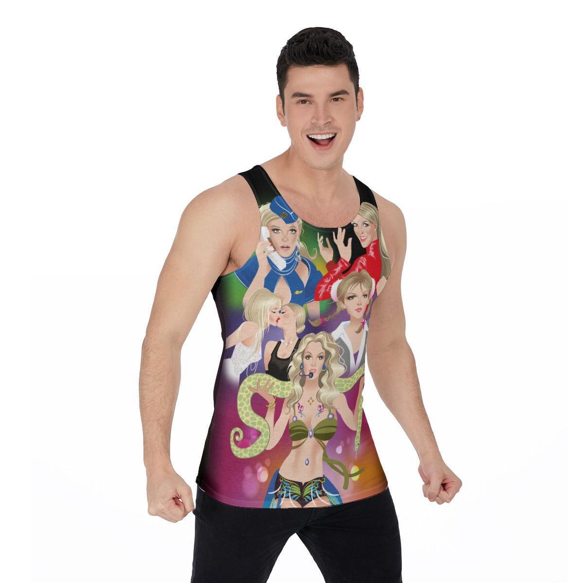 Oops (Allover Tank Top)-Allover Tank Top-Swish Embassy