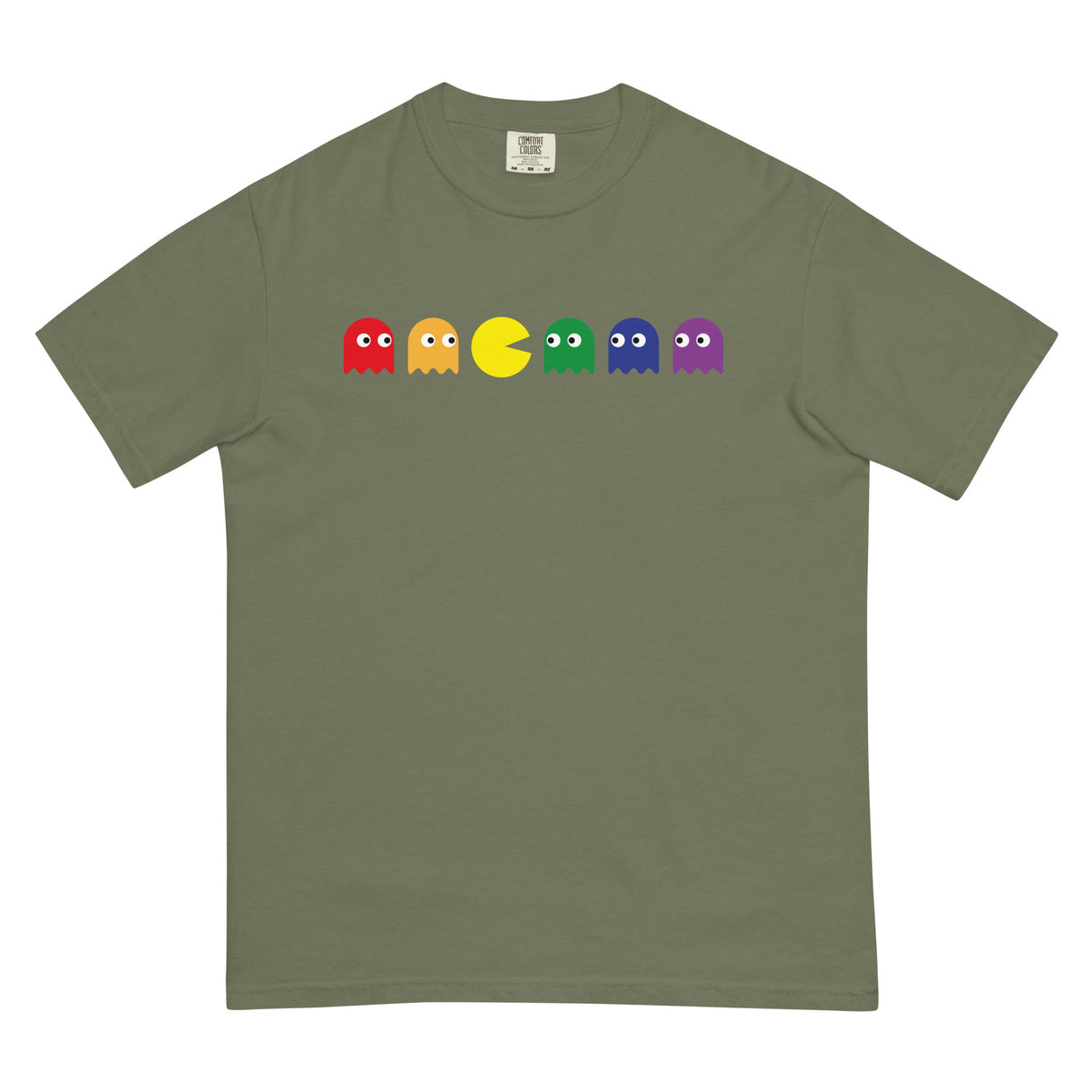 Pac Man Pride (Boxy Tee)-Boxy T-Shirt-Swish Embassy