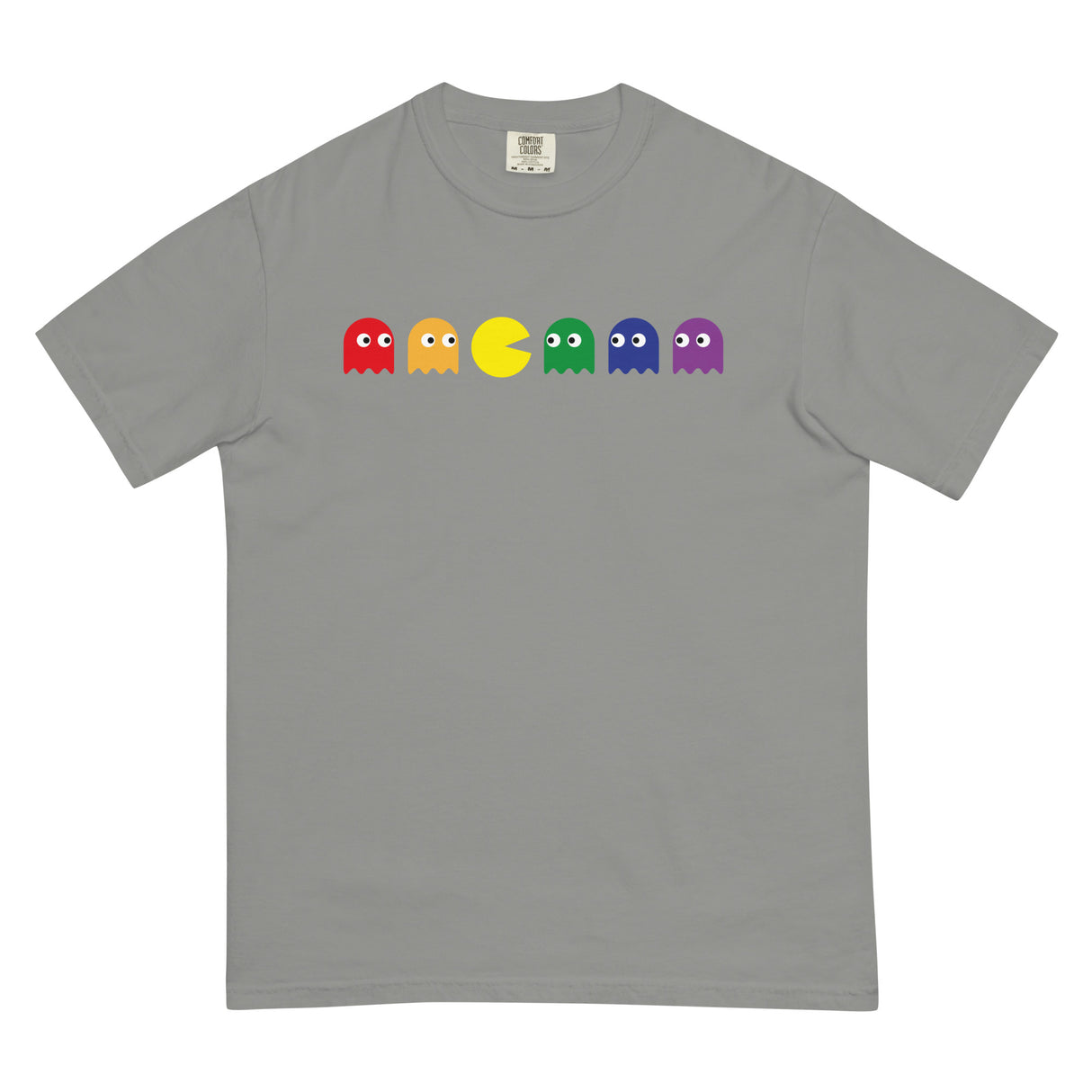 Pac Man Pride (Boxy Tee)-Boxy T-Shirt-Swish Embassy