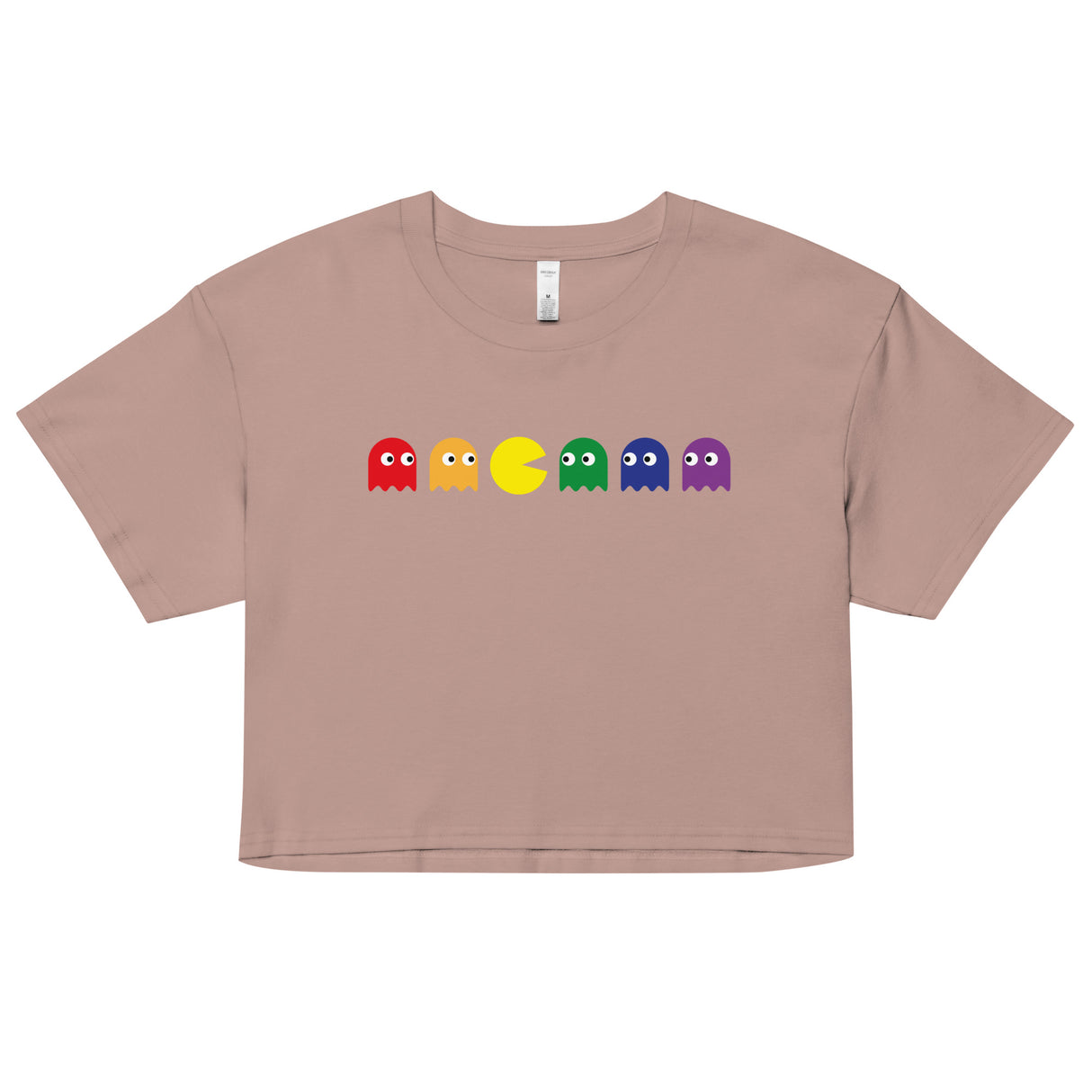 Pac Man Pride (Crop Top)-Crop Top-Swish Embassy