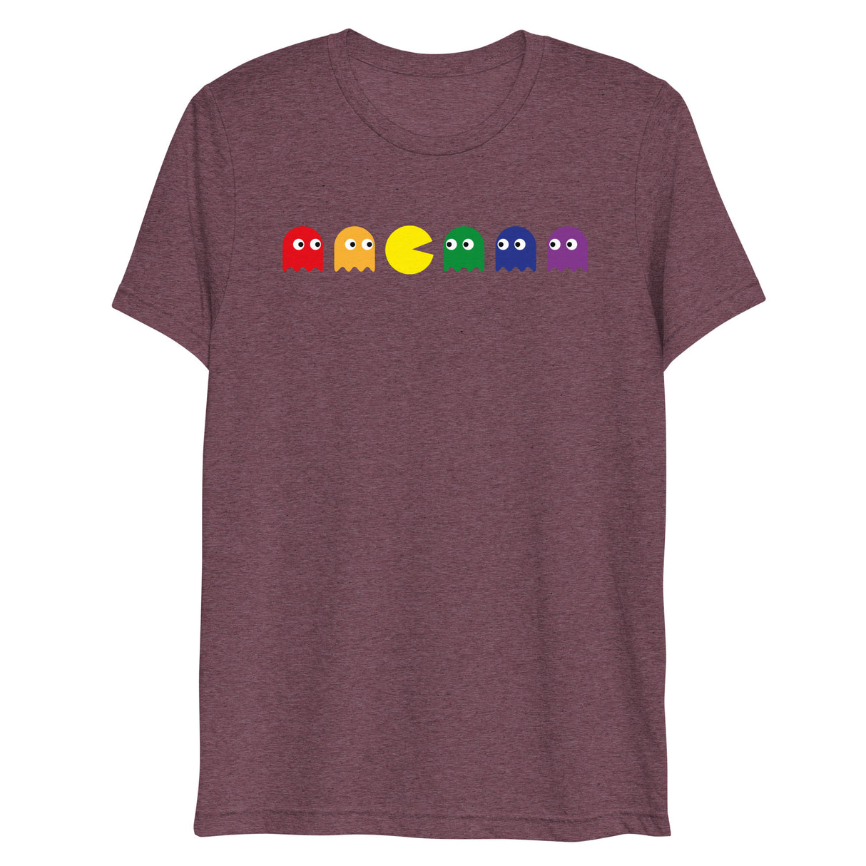 Pac Man Pride (Triblend)-Triblend T-Shirt-Swish Embassy