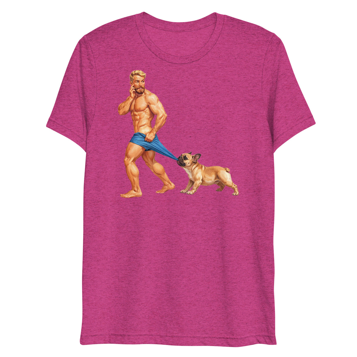 Pardon my Frenchie (Triblend)-Triblend T-Shirt-Swish Embassy