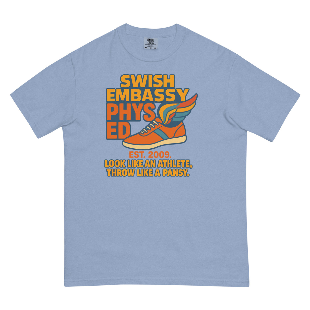 Phys Ed (Boxy Tee)-Boxy T-Shirt-Swish Embassy