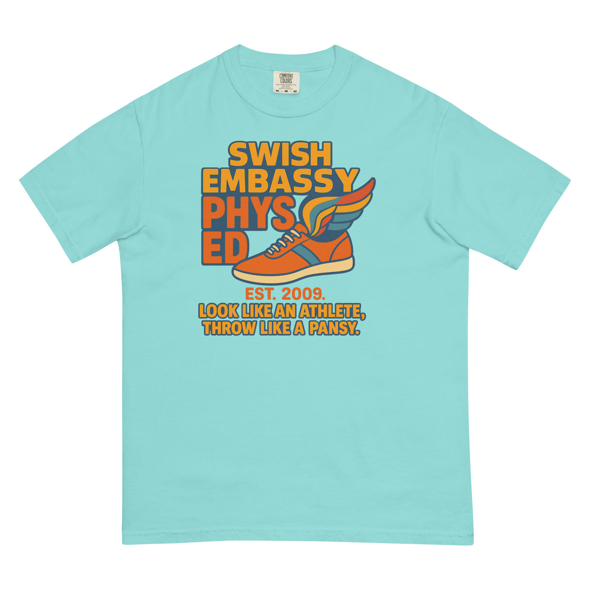 Phys Ed (Boxy Tee)-Boxy T-Shirt-Swish Embassy