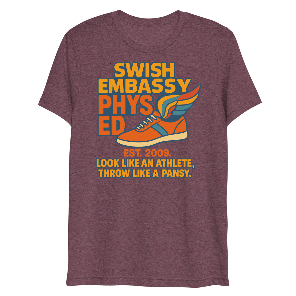 Phys Ed (Triblend)-Triblend T-Shirt-Swish Embassy