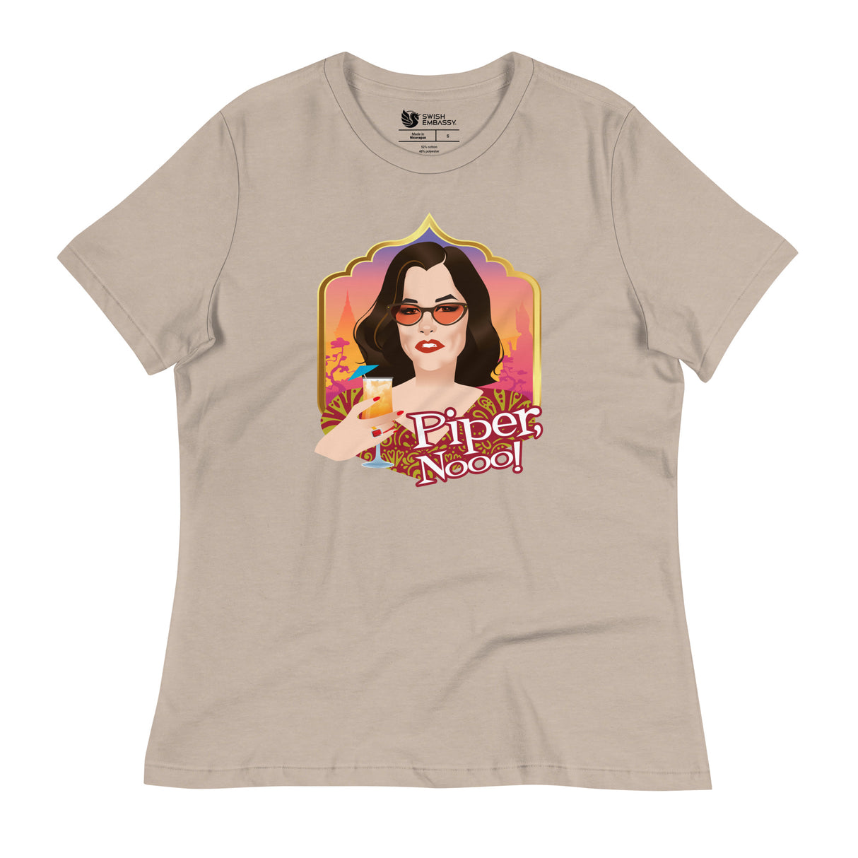 Piper, Nooo! (Women's Relaxed T-Shirt)-Women's T-Shirts-Swish Embassy