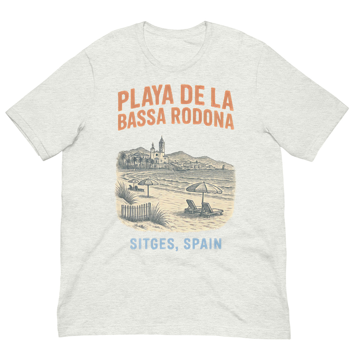 Playa de la Bassa Rodone-T-Shirts-Swish Embassy