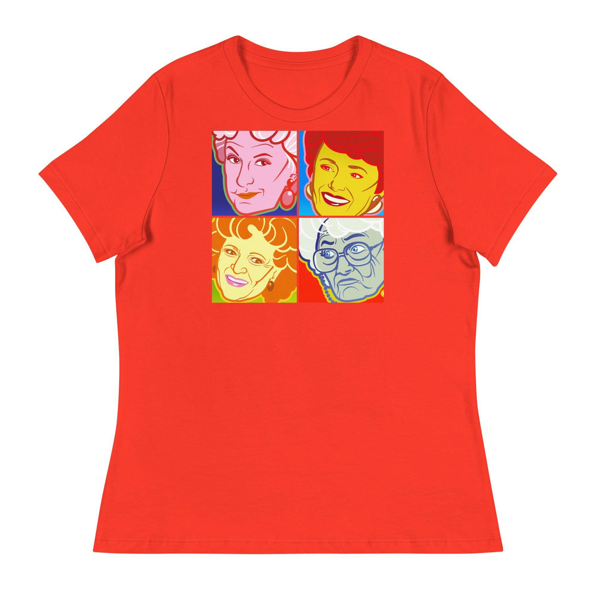 Pop Art Girls (Women's Relaxed T-Shirt)-Women's T-Shirts-Swish Embassy