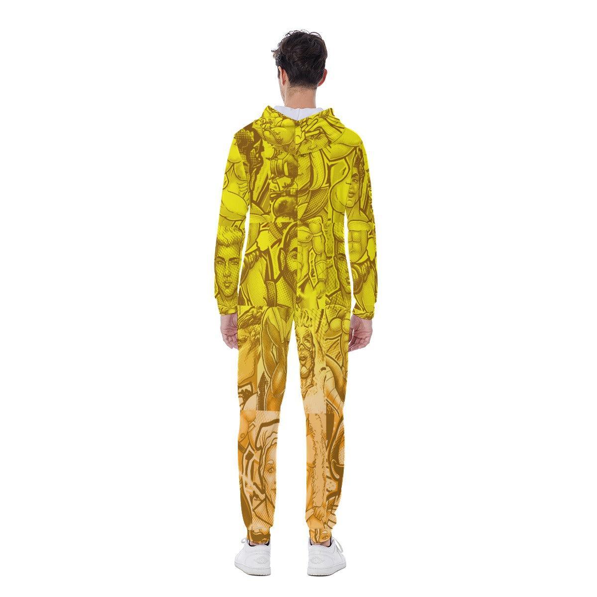 Pop Boys Gold (AOP Union Suit)-AOP Union Suit-Swish Embassy