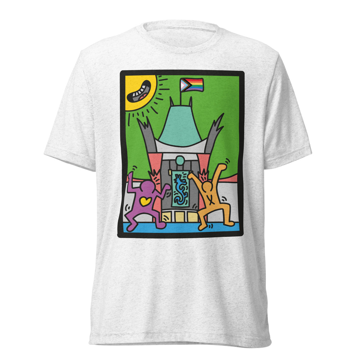 Pride Around the World (Triblend)-Triblend T-Shirt-Swish Embassy