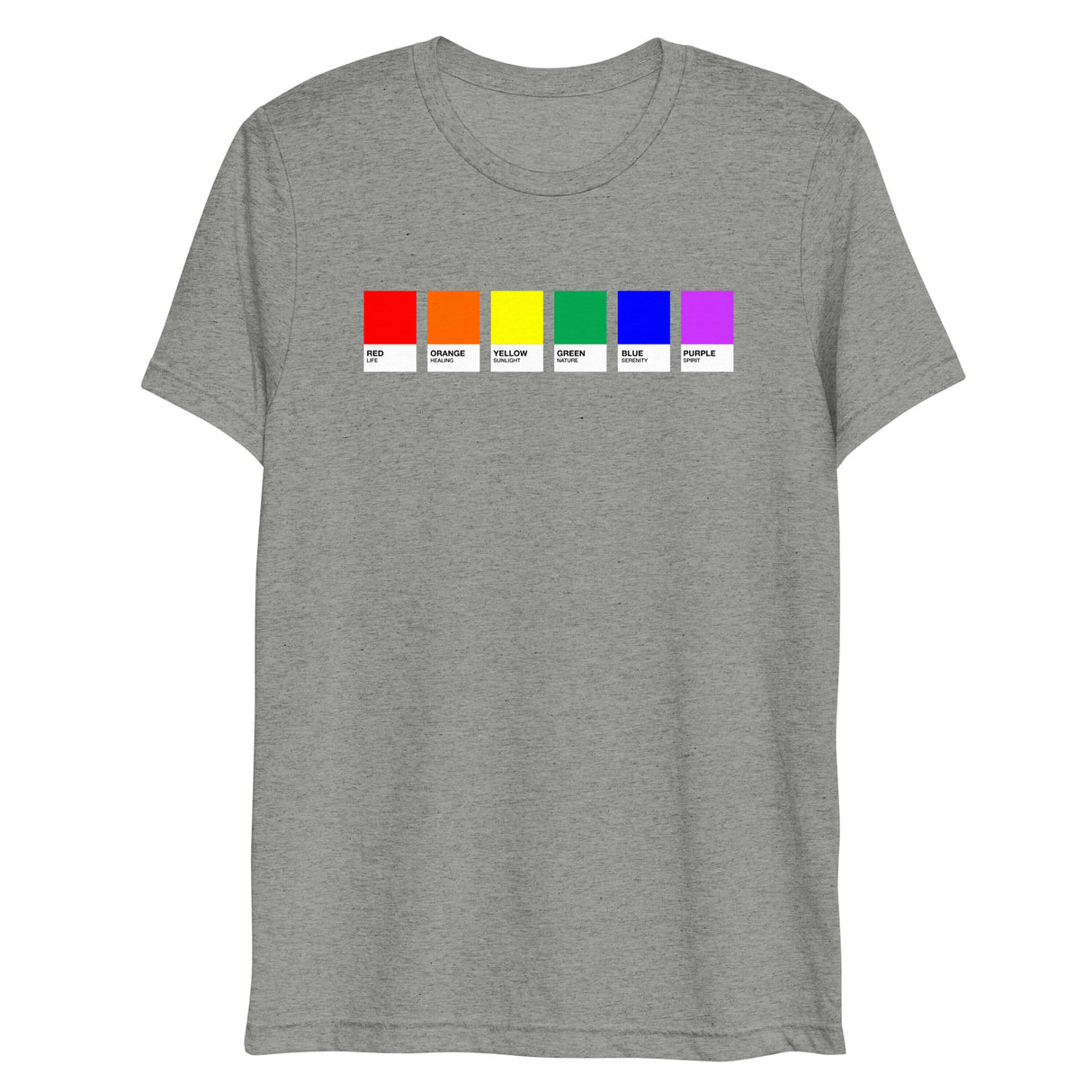 Pride Swatches (Triblend)-Triblend T-Shirt-Swish Embassy
