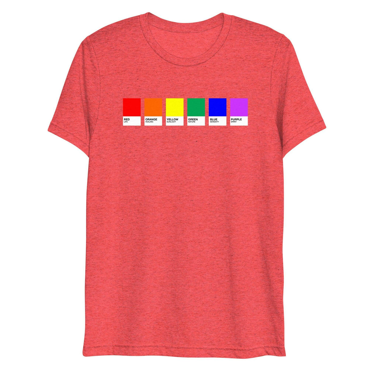 Pride Swatches (Triblend)-Triblend T-Shirt-Swish Embassy