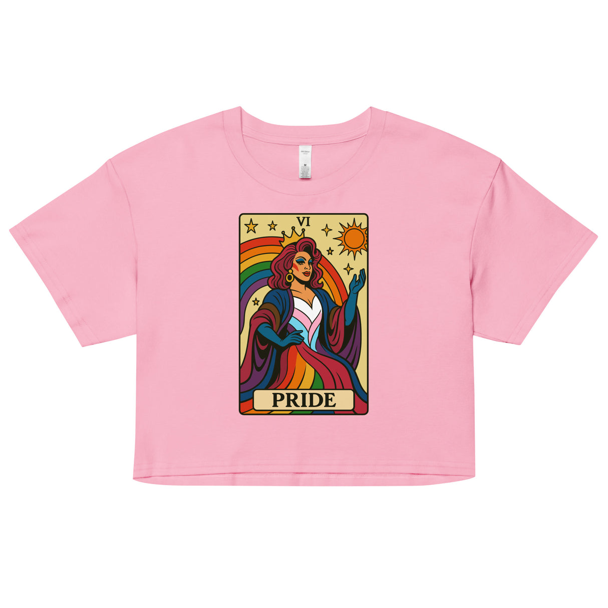 Pride Tarot (Crop Top)-Crop Top-Swish Embassy