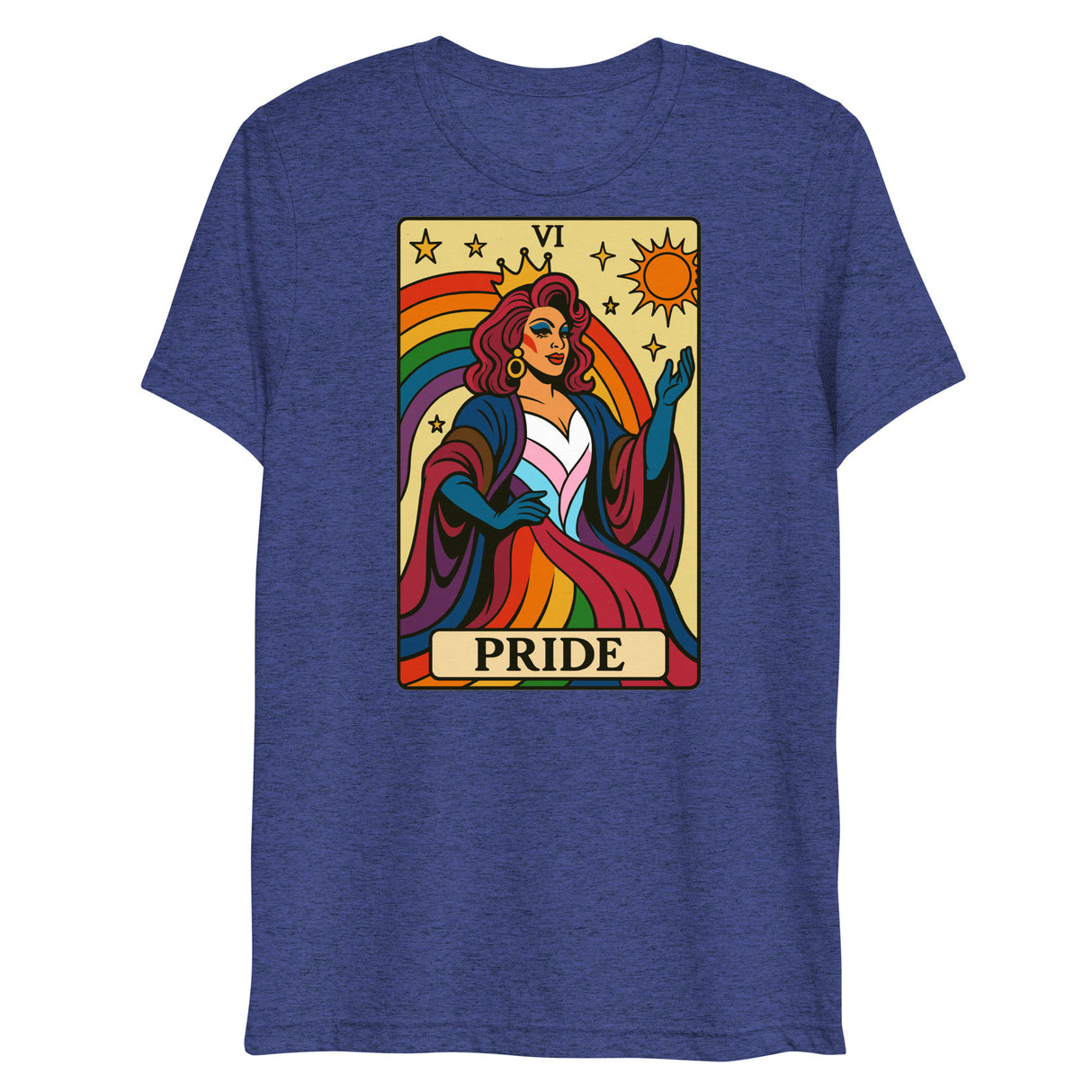 Pride Tarot (Triblend)-Triblend T-Shirt-Swish Embassy