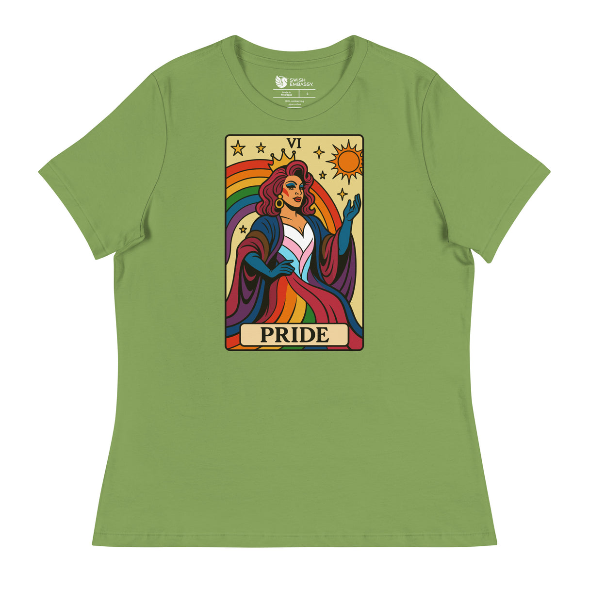 Pride Tarot (Women's Relaxed T-Shirt)-Women's T-Shirts-Swish Embassy