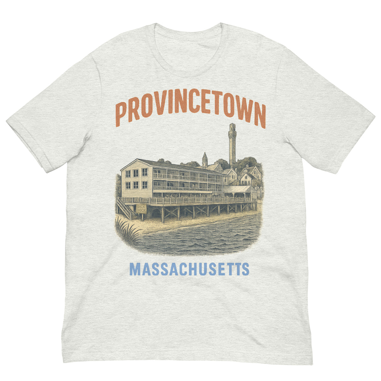 Provincetown Seaside-T-Shirts-Swish Embassy