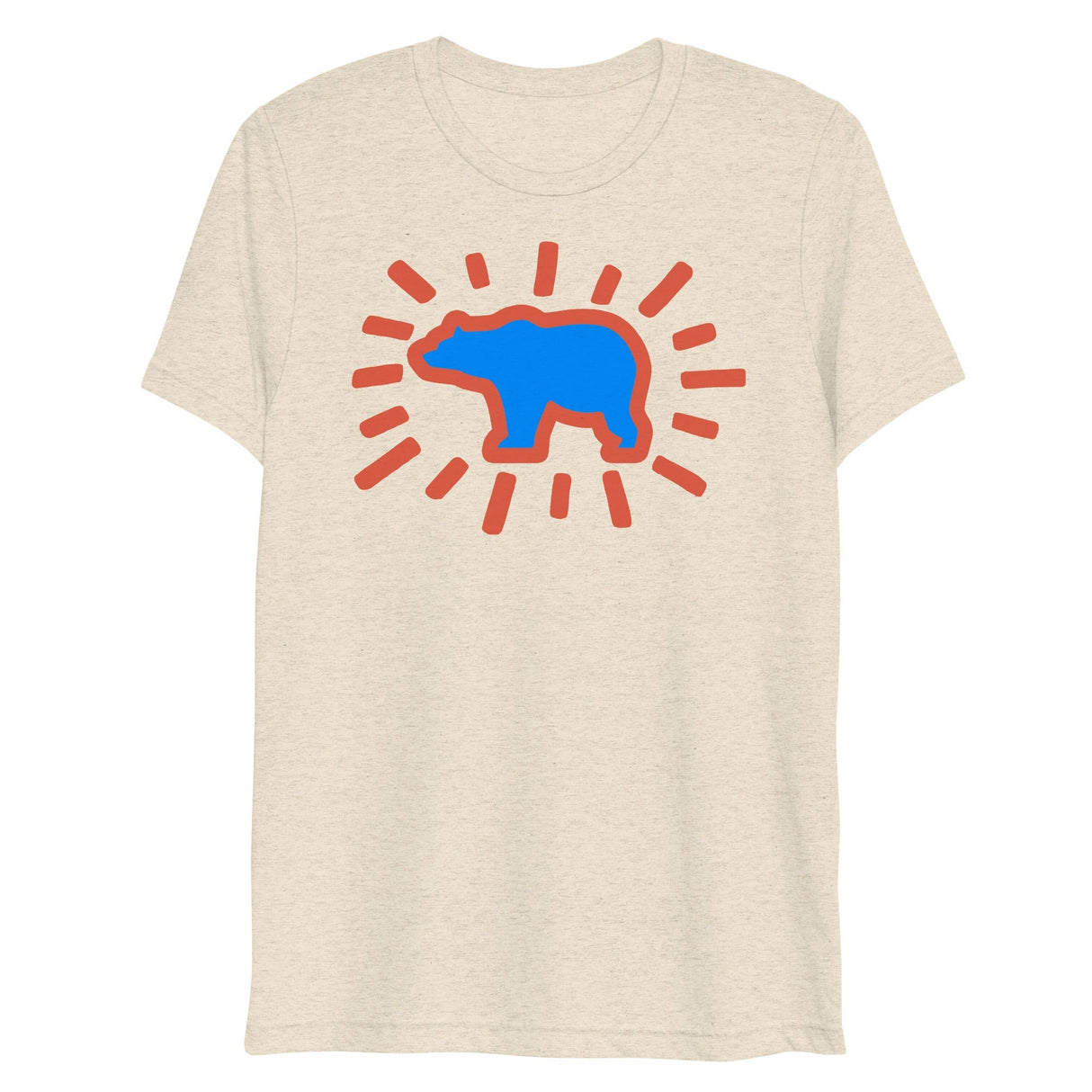 Radient Bear (Triblend)-Triblend T-Shirt-Swish Embassy