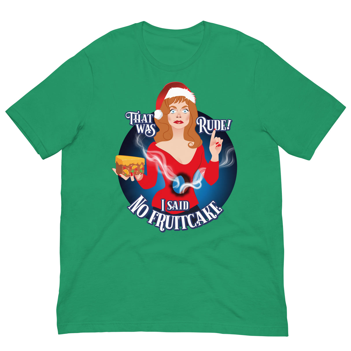 Rude Fruitcake-Christmas T-Shirts-Swish Embassy