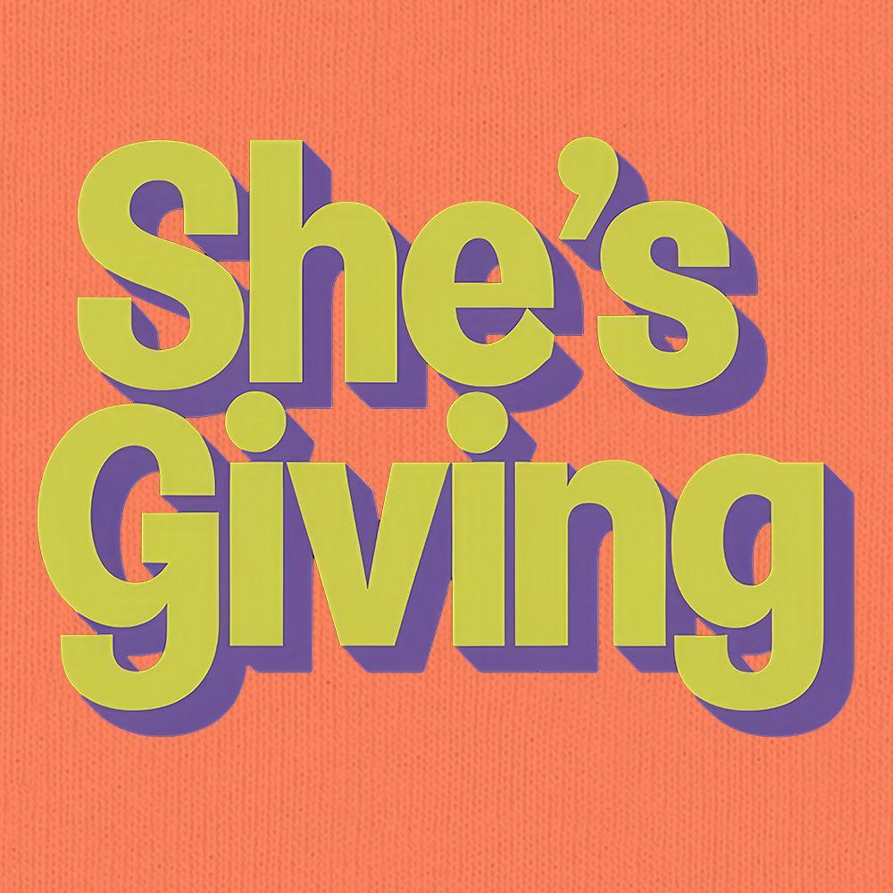 She's Giving-T-Shirts-Swish Embassy