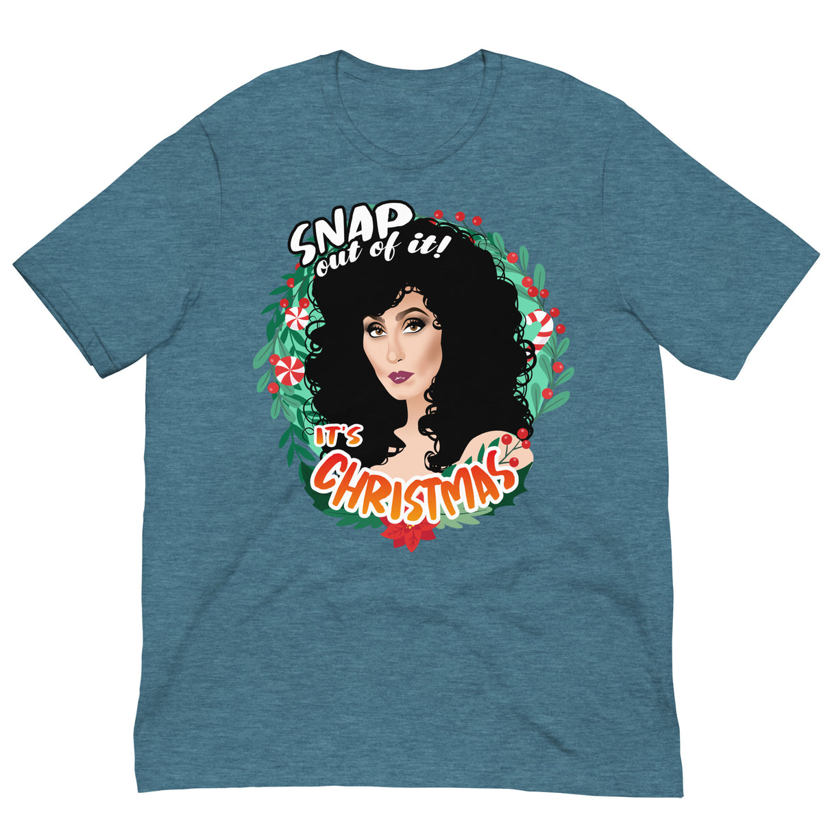 Snap Out of It It's Xmas-Christmas T-Shirts-Swish Embassy