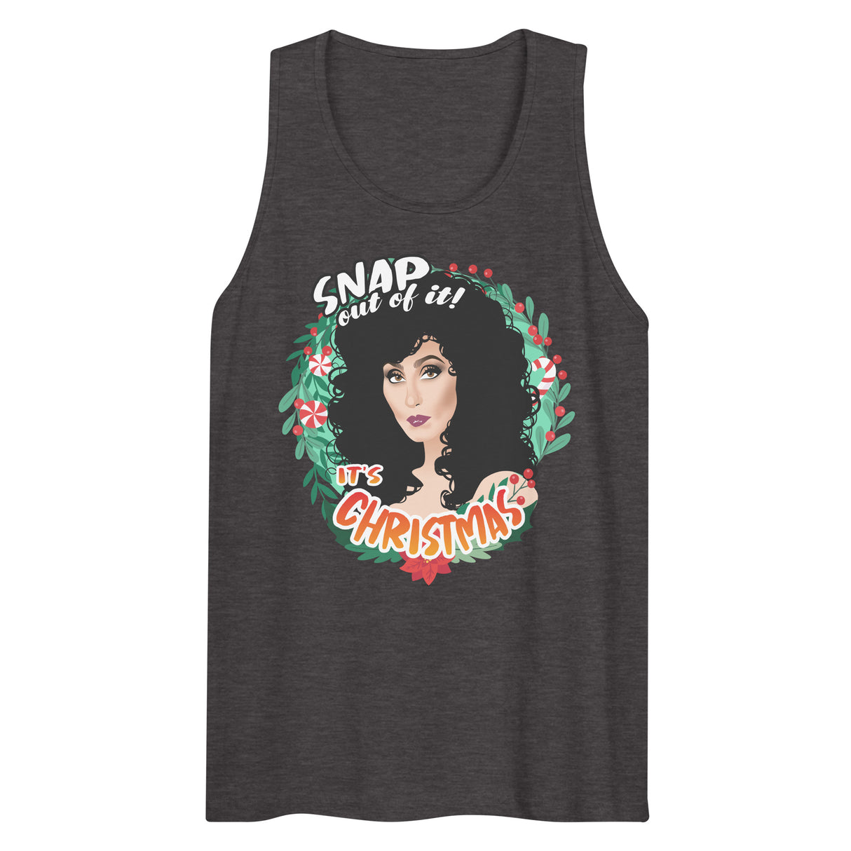 Snap Out of It It's Xmas (Tank top)-Tank Top-Swish Embassy