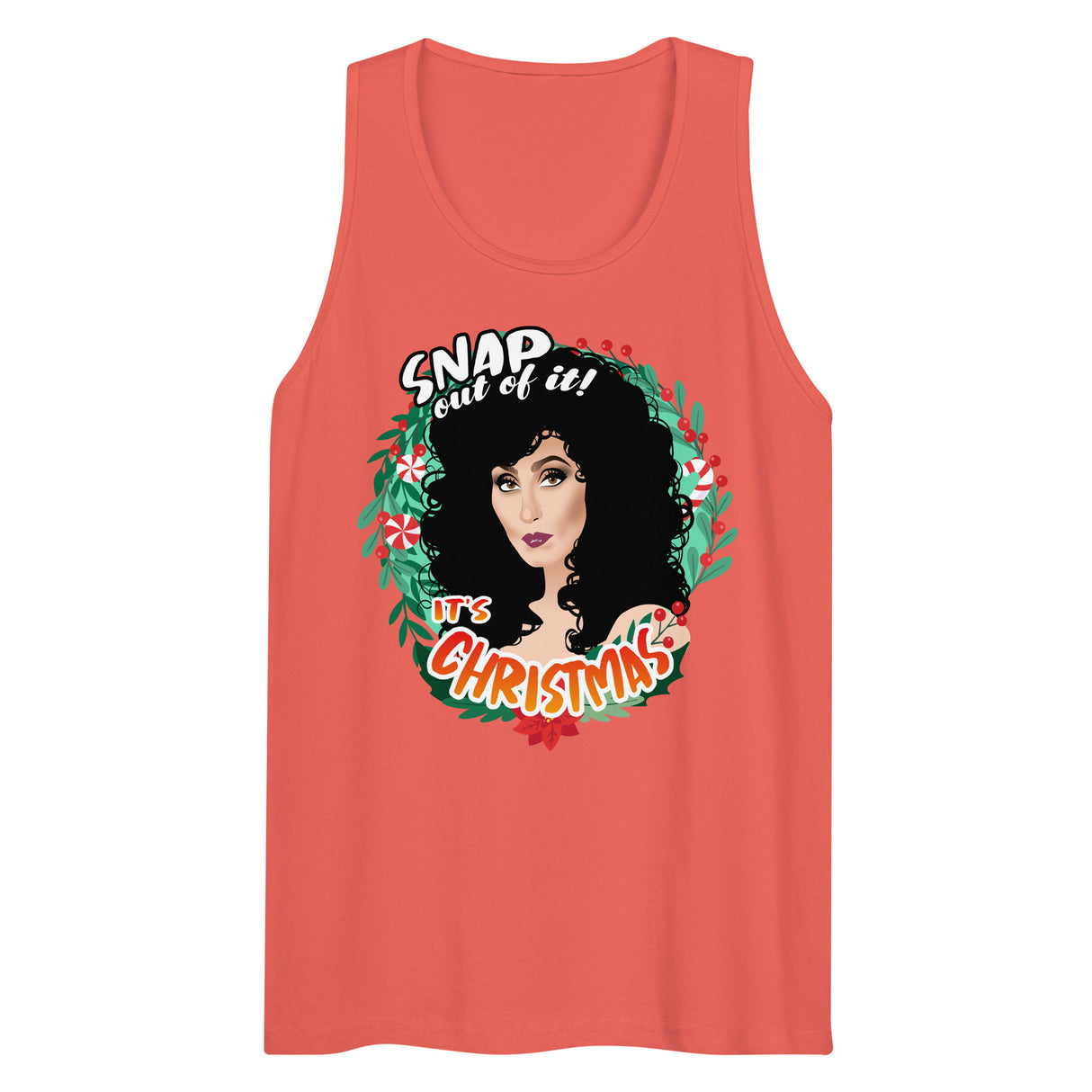Snap Out of It It's Xmas (Tank top)-Tank Top-Swish Embassy
