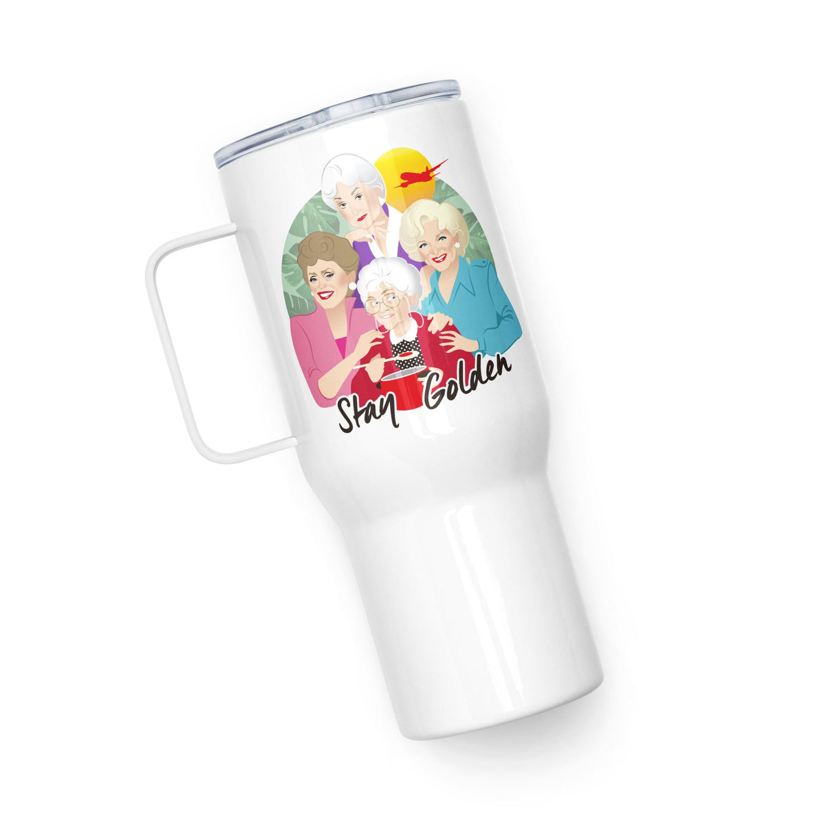 Stay Golden (Travel Mug)-Travel Mug-Swish Embassy