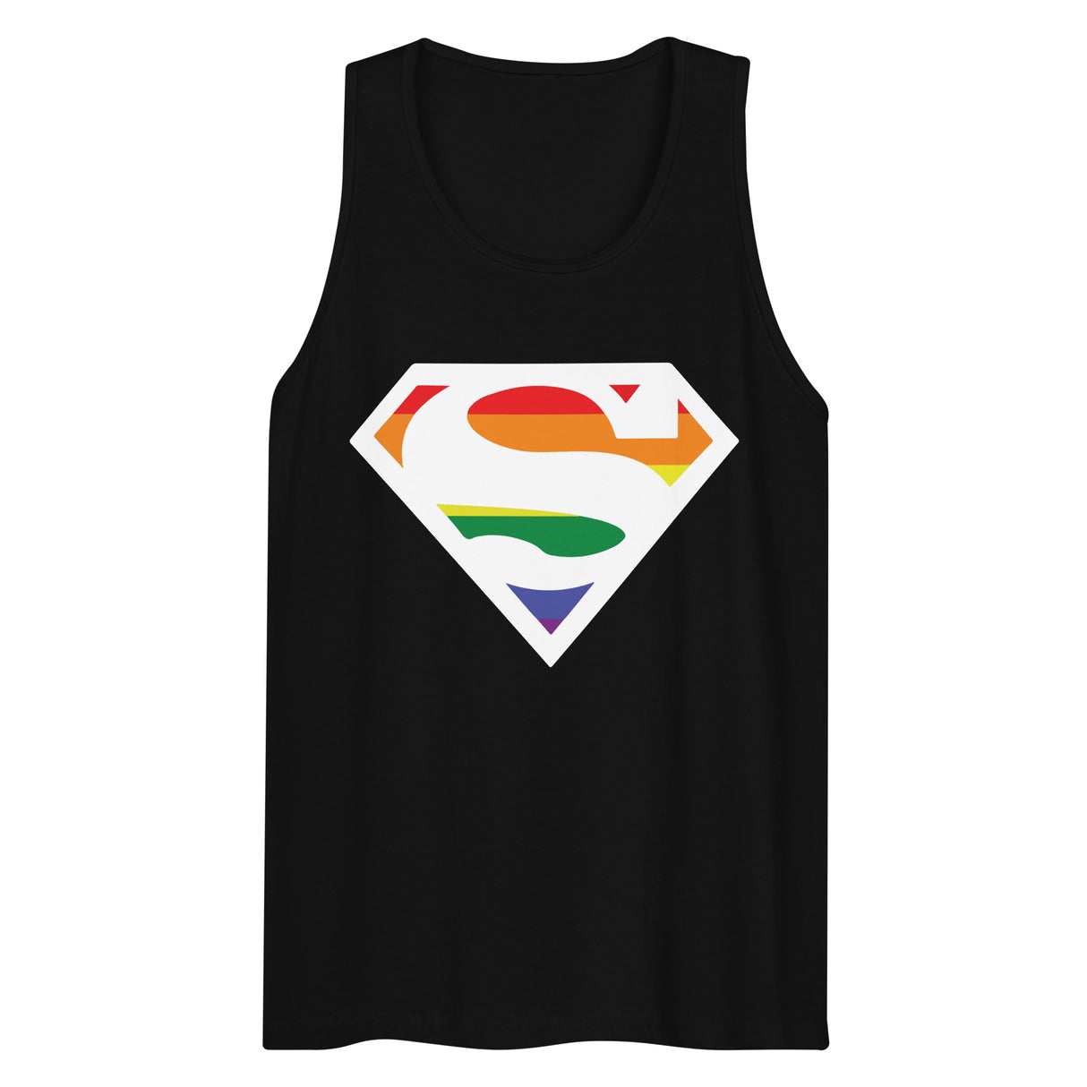 Super Gay (Tank Top)-Tank Top-Swish Embassy