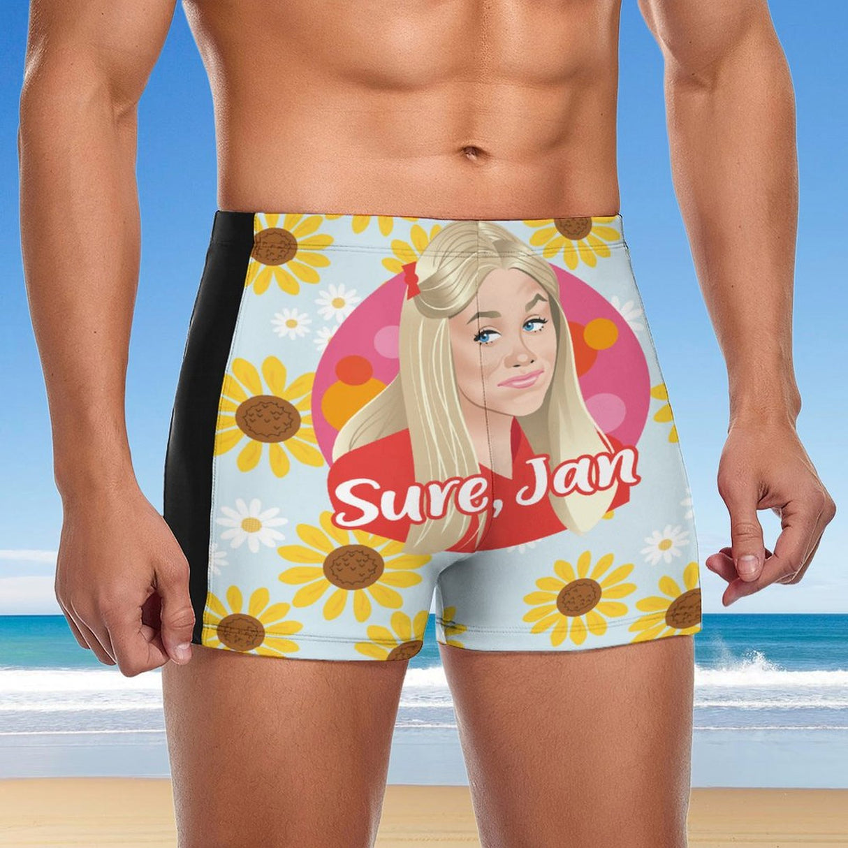 Sure Jan (Square Cut Trunks)-Square Cut Trunks-Swish Embassy