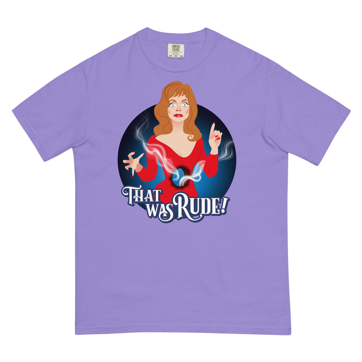 That Was Rude (Boxy Tee)-Boxy T-Shirt-Swish Embassy