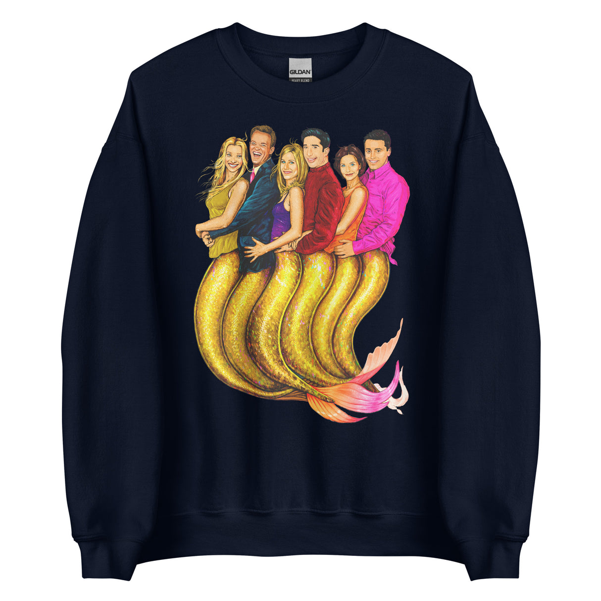 The One Where They're Mermaids (Sweatshirt)-Sweatshirt-Swish Embassy