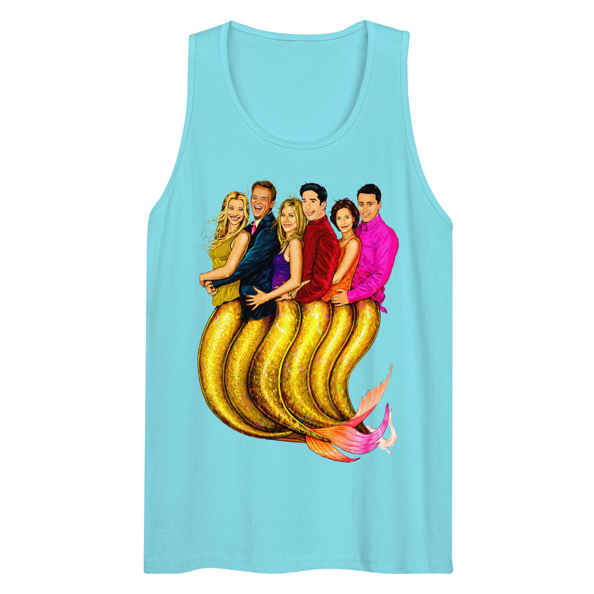 The One Where They're Mermaids (Tank Top)-Tank Top-Swish Embassy
