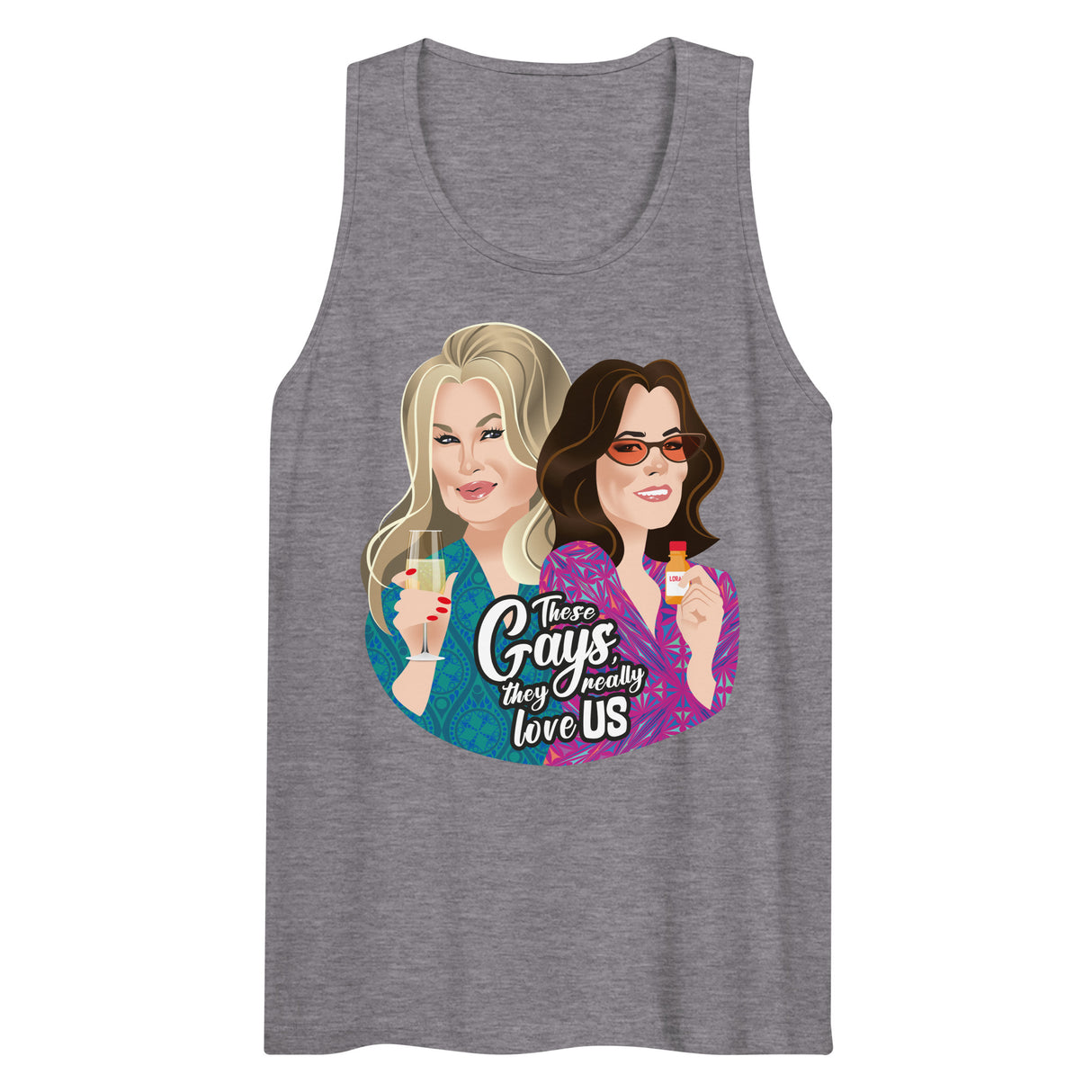 These Gays Love Us (Tank Top)-Tank Top-Swish Embassy