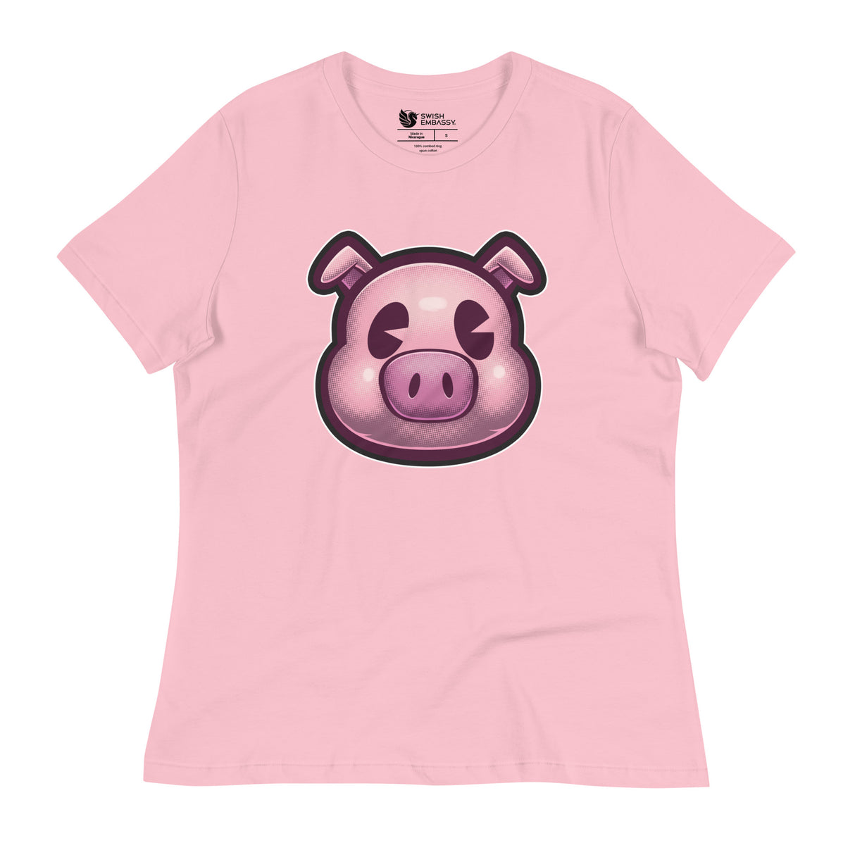 This Little Piggy (Women's Relaxed T-Shirt)-Women's T-Shirts-Swish Embassy