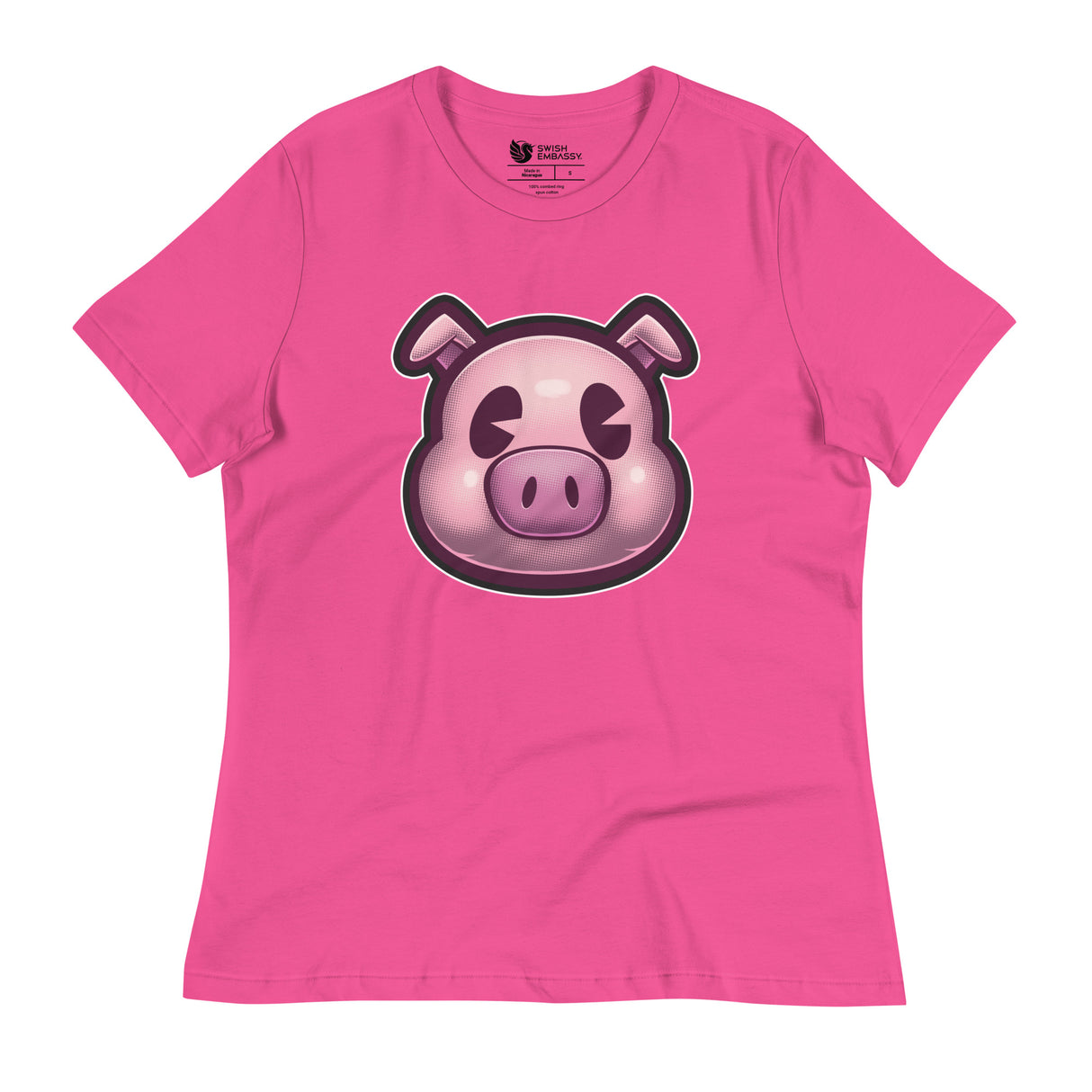 This Little Piggy (Women's Relaxed T-Shirt)-Women's T-Shirts-Swish Embassy