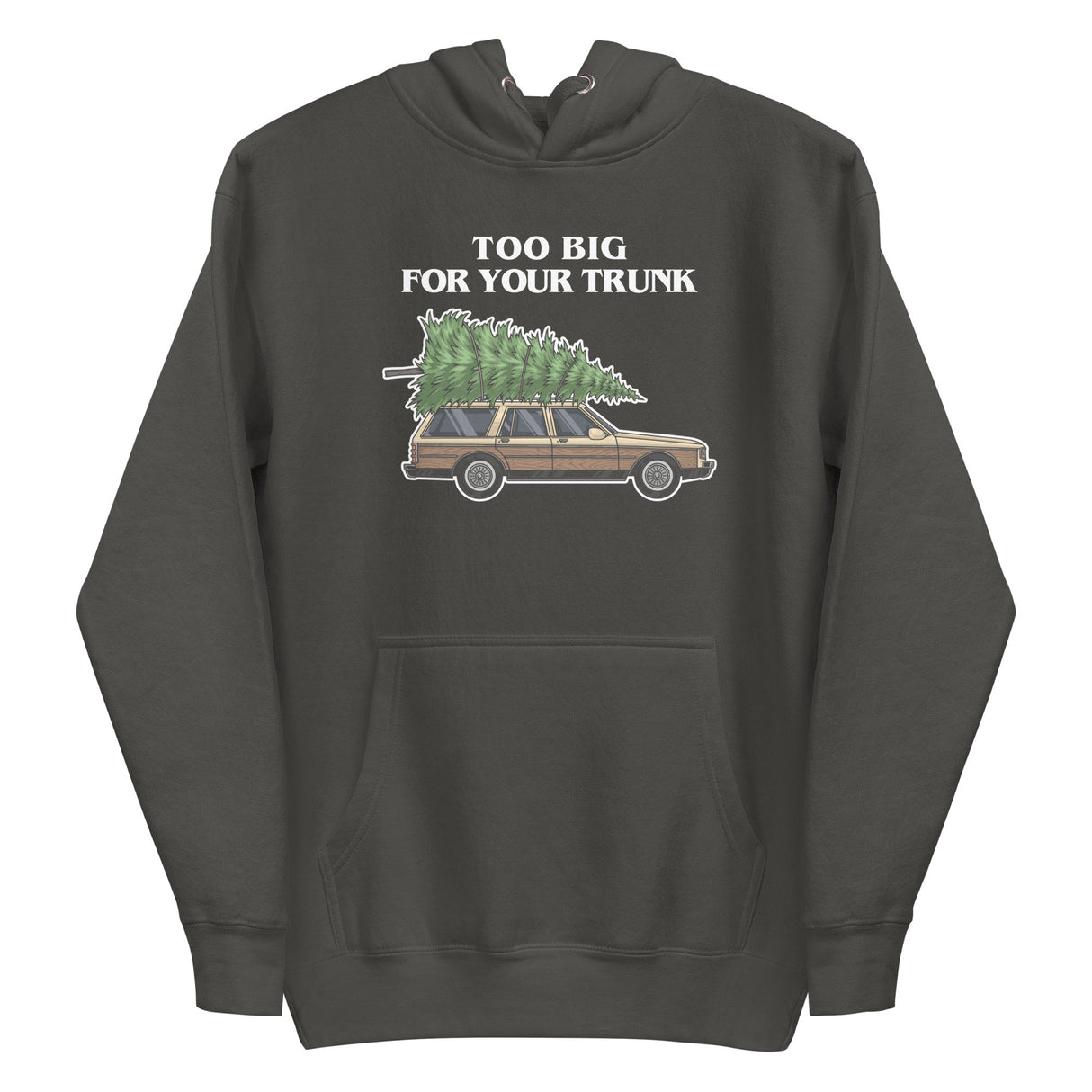 Too Big For Your Trunk (Hoodie)-Christmas Hoodies-Swish Embassy