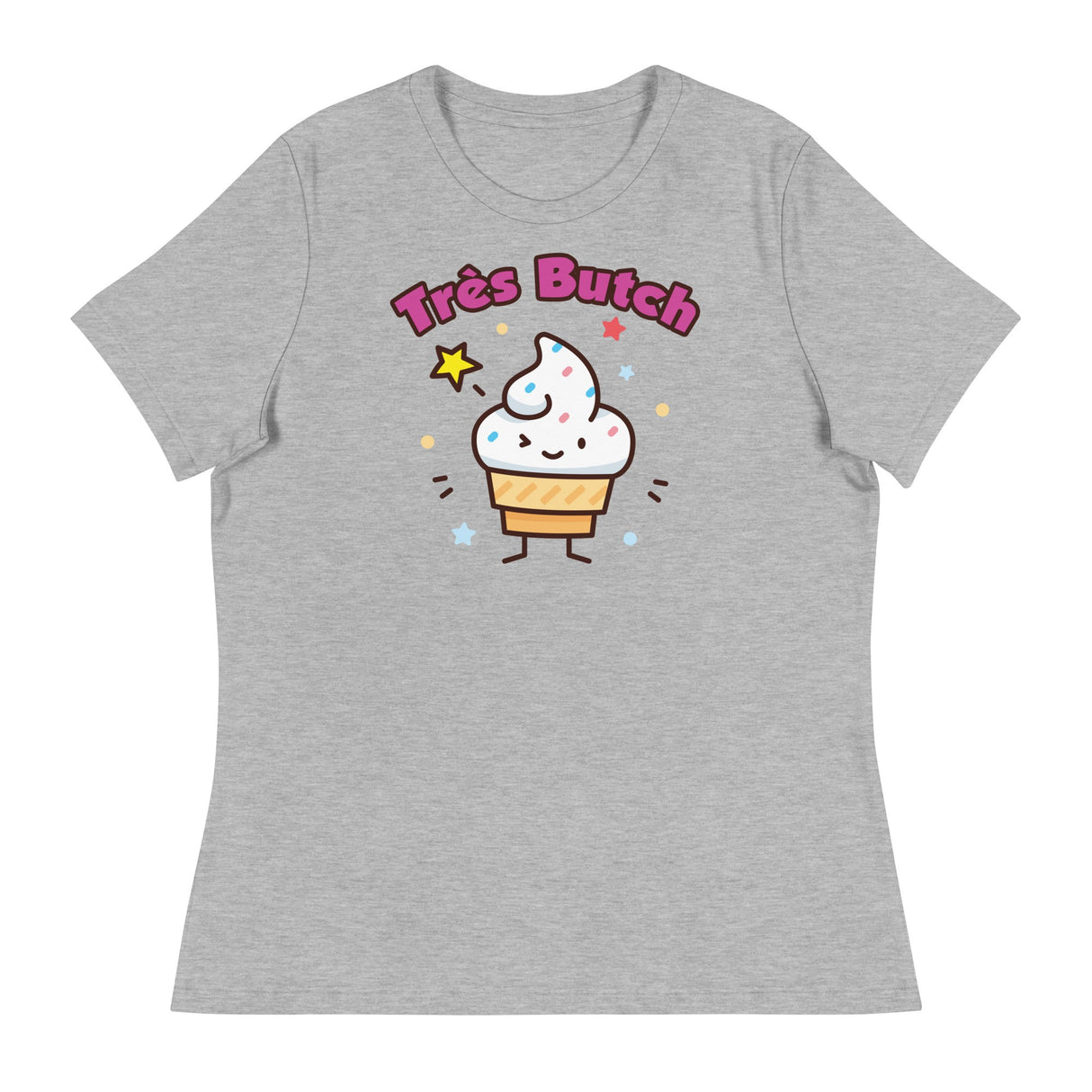 Tres Butch (Women's Relaxed T-Shirt)-Women's T-Shirts-Swish Embassy