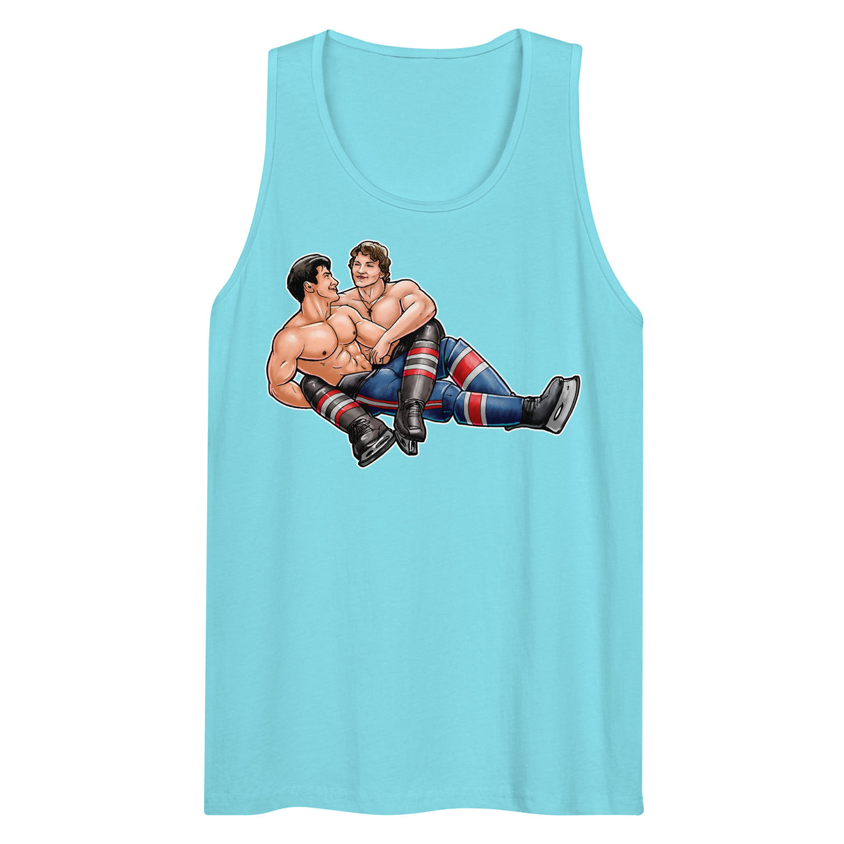 Two Man Advantage (Tank Top)-Tank Top-Swish Embassy