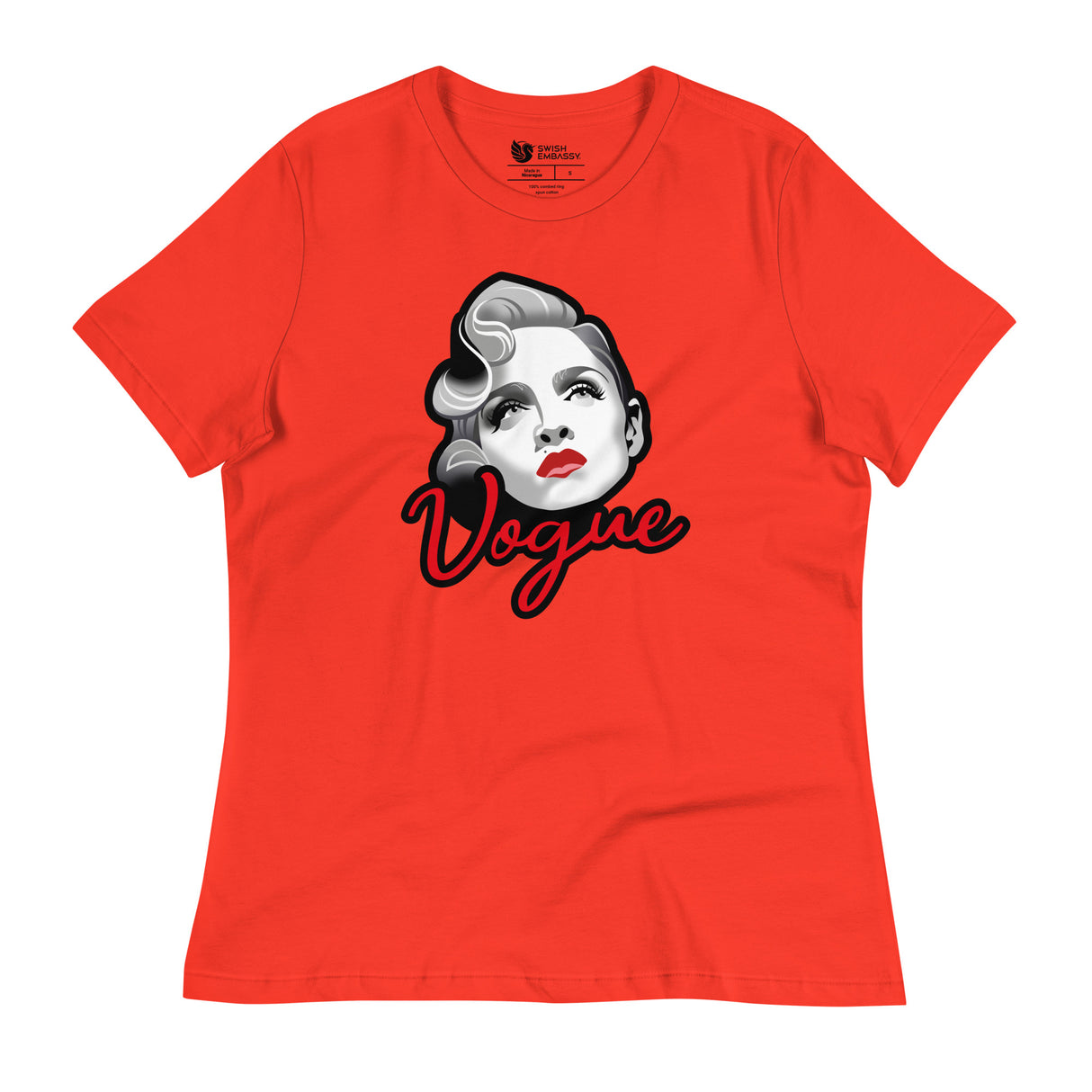 Vogue (Women's Relaxed T-Shirt)-Women's T-Shirts-Swish Embassy