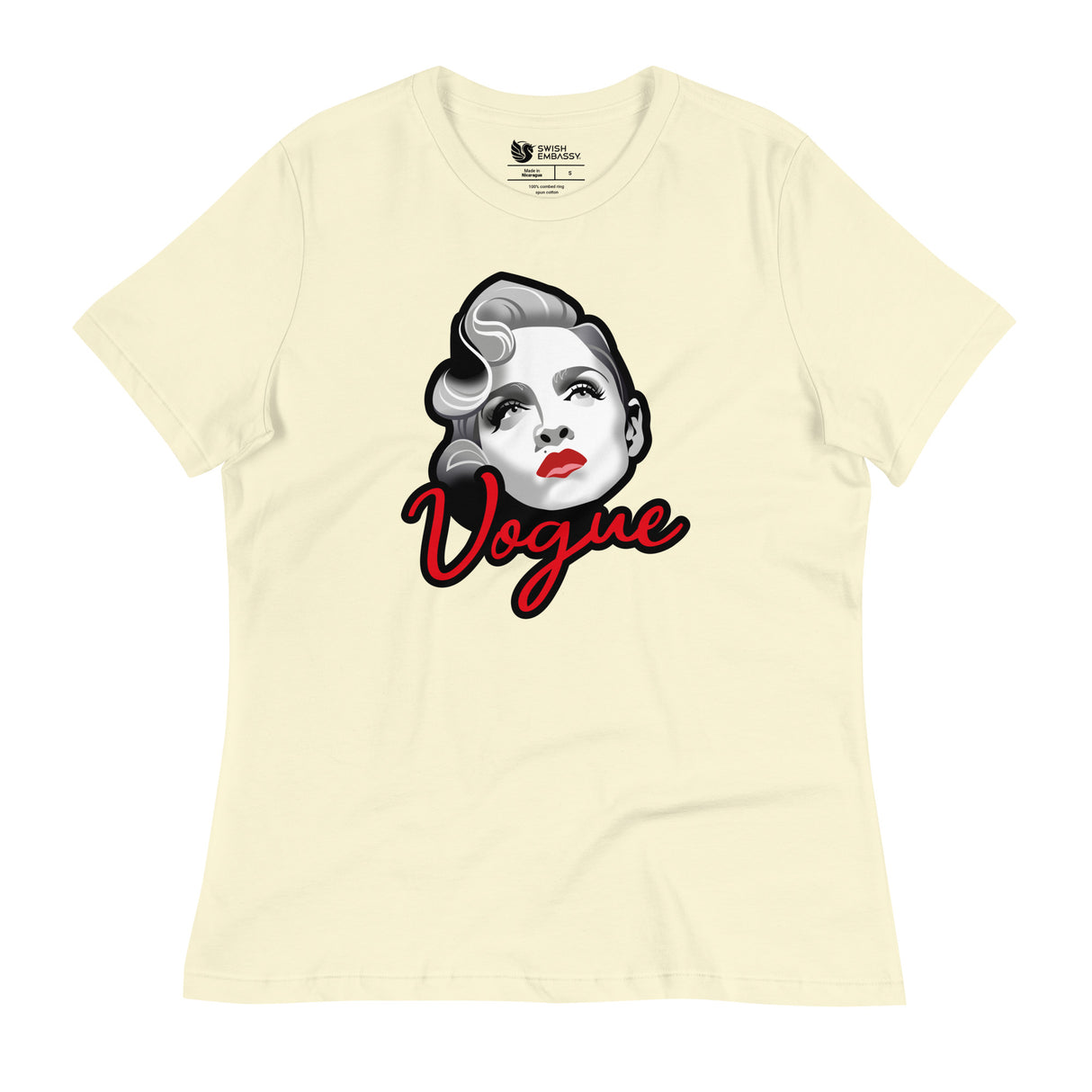 Vogue (Women's Relaxed T-Shirt)-Women's T-Shirts-Swish Embassy