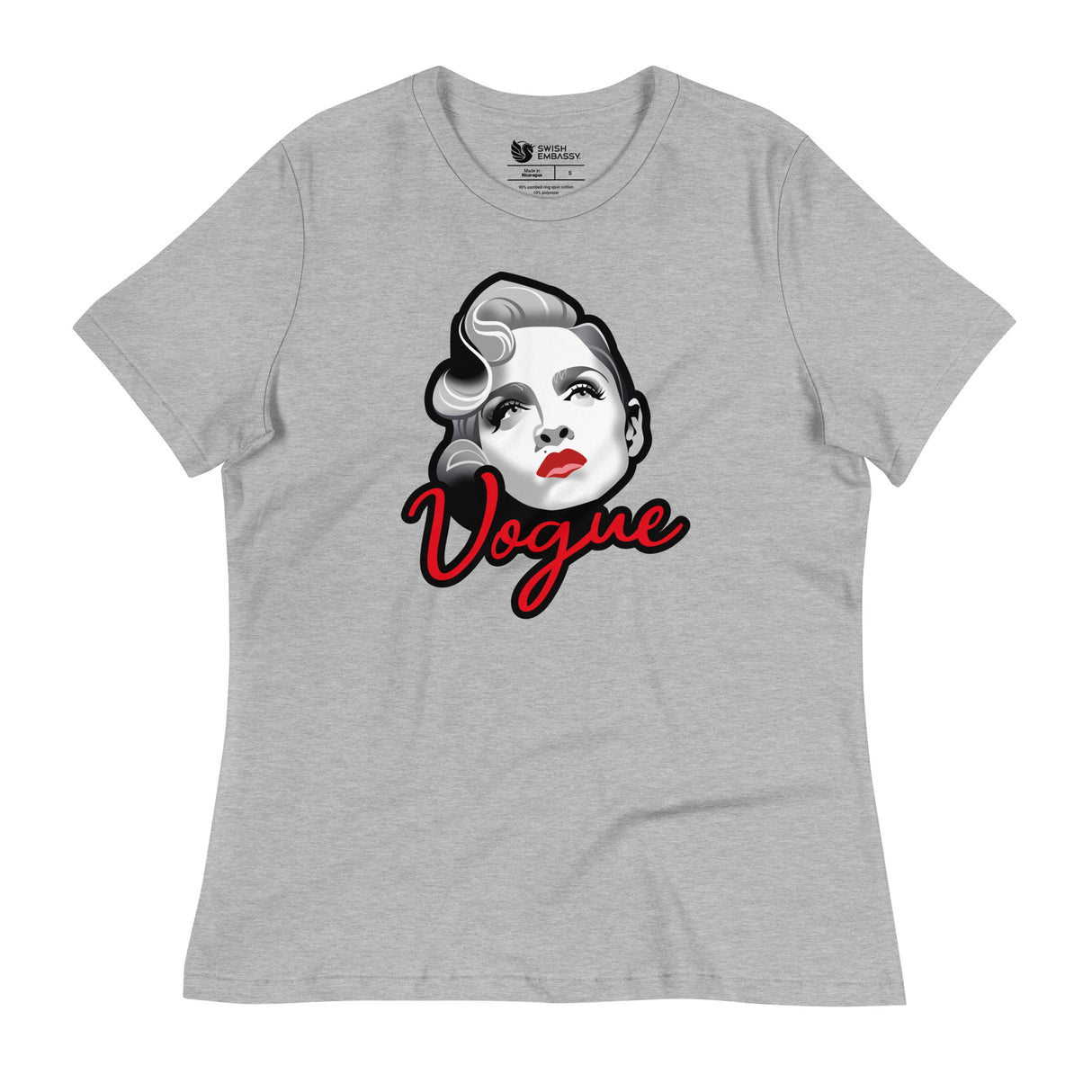 Vogue (Women's Relaxed T-Shirt)-Women's T-Shirts-Swish Embassy