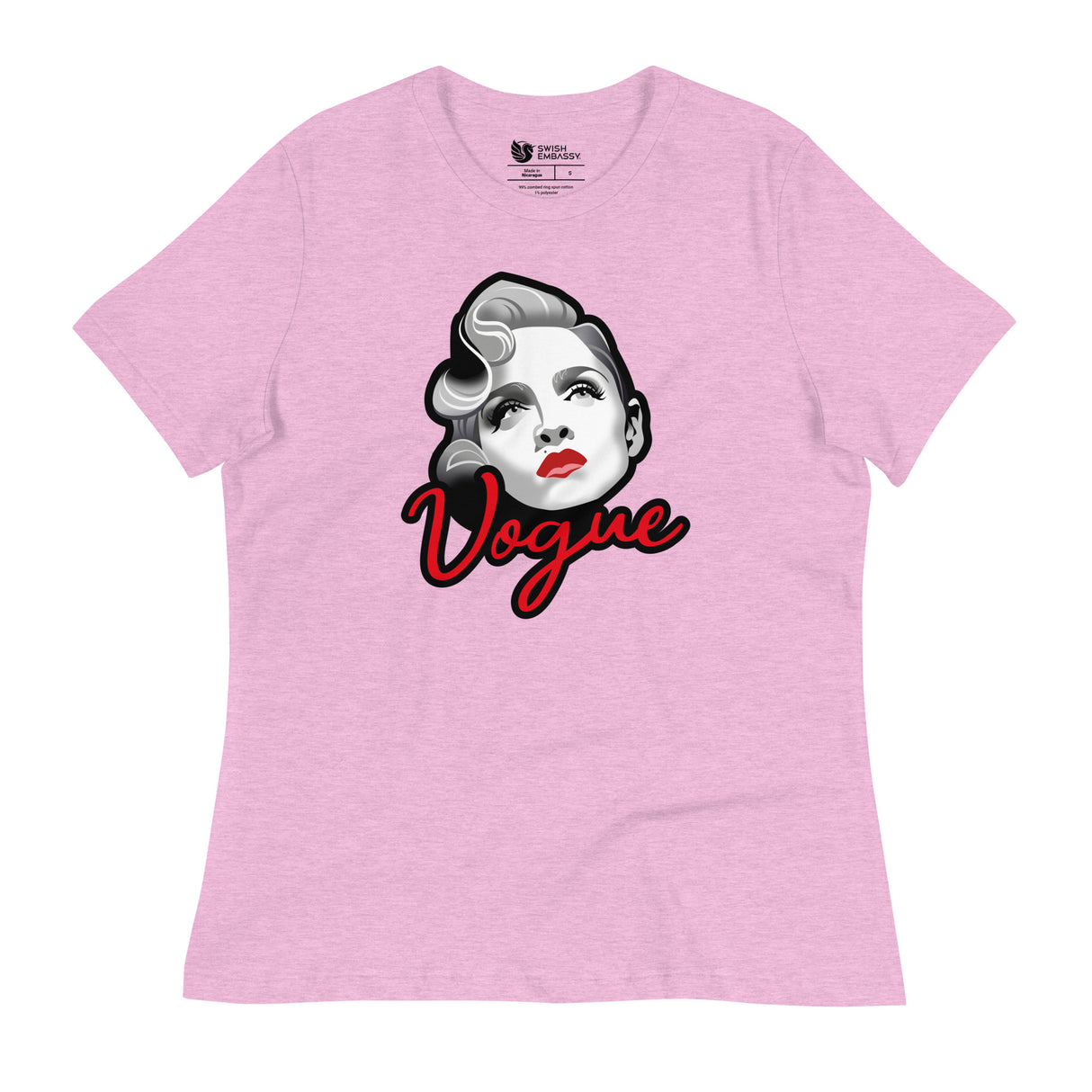 Vogue (Women's Relaxed T-Shirt)-Women's T-Shirts-Swish Embassy