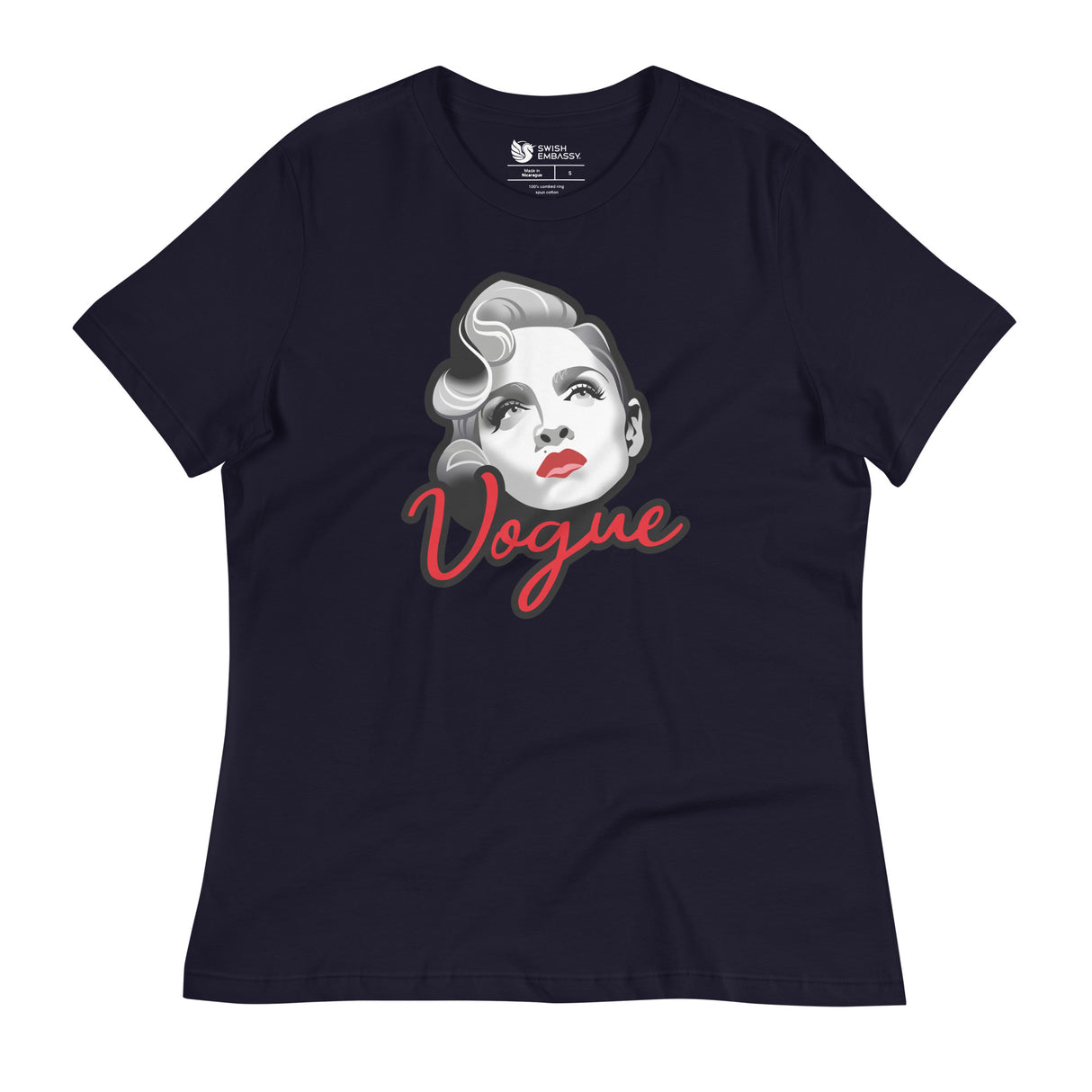 Vogue (Women's Relaxed T-Shirt)-Women's T-Shirts-Swish Embassy